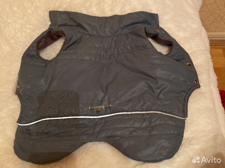 Жилетка пуховая для щенков и небольших собак