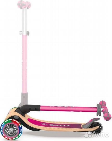 Самокат трехколесный Globber primo foldable wood l