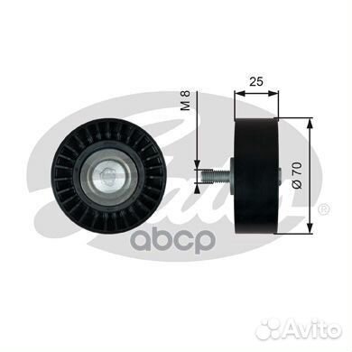 Ролик ремня приводного ford focus/S-MAX/mondeo