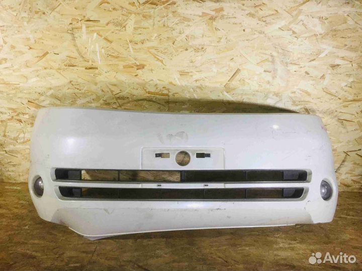 Бампер передний Дорест Nissan Serena C25 Белыйдефе