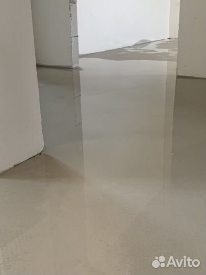 Наливной пол, выравнивание пол