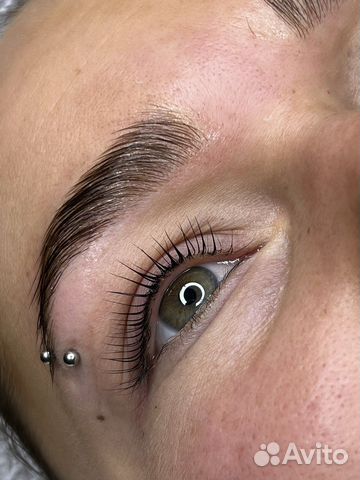 Ламинирование ресниц и бровей, окрашивание