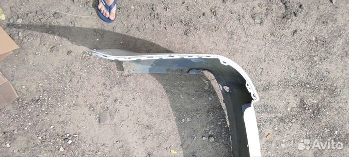 Задний бампер на skoda octavia a7 fl,Октавия а7рес