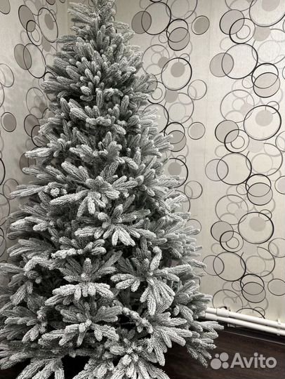 Елка искусственная литая заснеженная