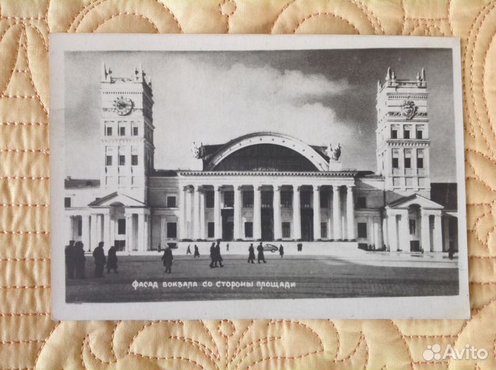 Харьков вокзал фасад 53 г.Дергачевская типография