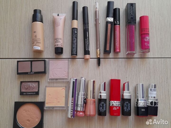 Косметика Dior, Chanel, Shiseido,Givenchy, Sephora