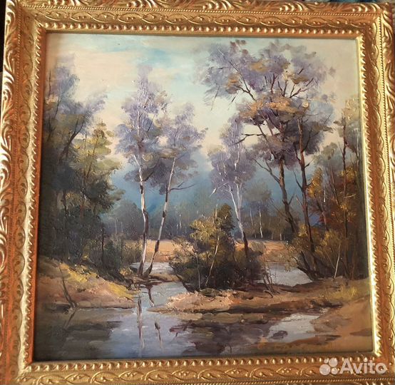 Картина маслом СССР