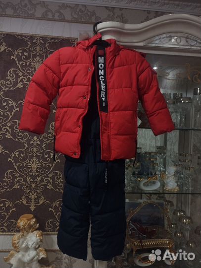 Детский зимний костюм moncler оригинал