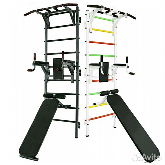 Универсальная шведская стенка турник брусья пресс