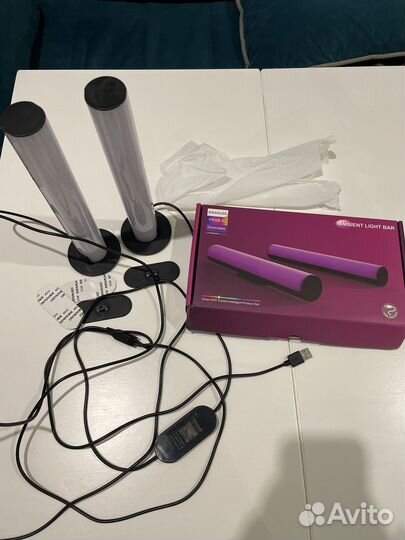 RGB cветильник LED неоновая лампа RGB 2 шт