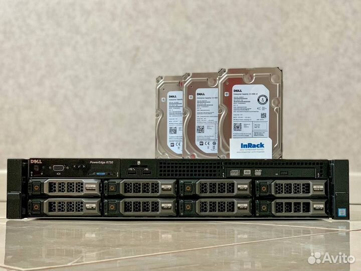 Сервер Dell R730 8LFF 2x E5-2697v4 64GB