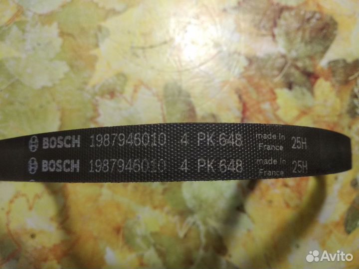 Ремень поликлиновый Bosch 4PK648