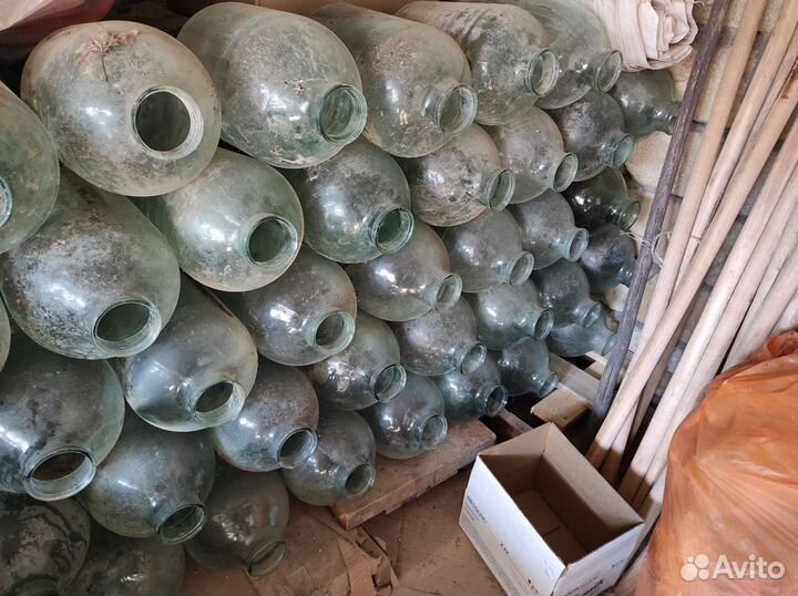 Стеклянные бутыли 10 л