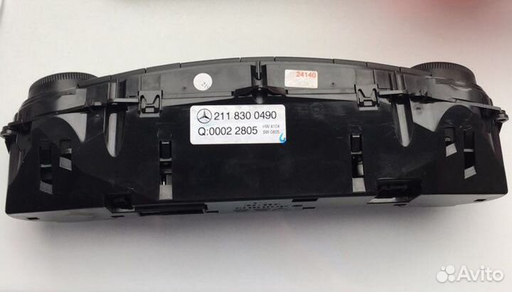 Блок климат-контроля mercedes w211