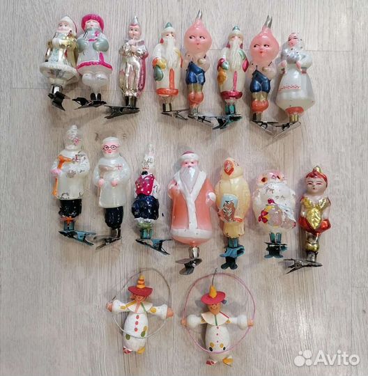Старинные, ёлочные игрушки