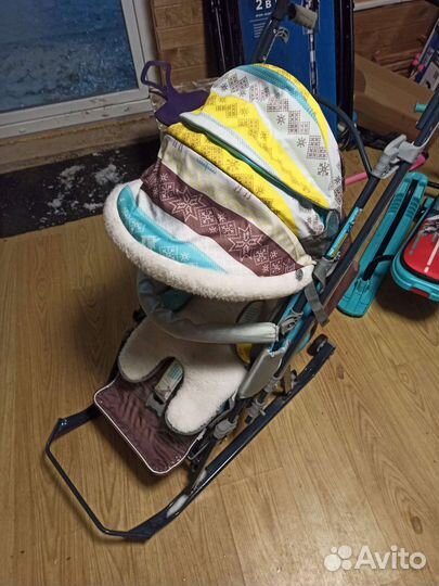 Санки коляска ника kids 7-7