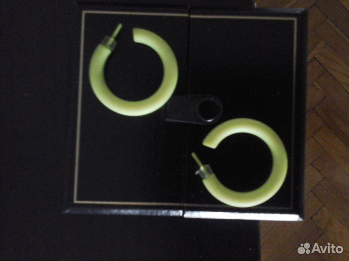 Сережки неоновые (Малайзия)