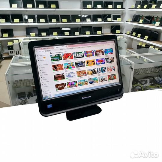 Моноблок Lenovo IdeaCentre 57128454, Atom+HDD