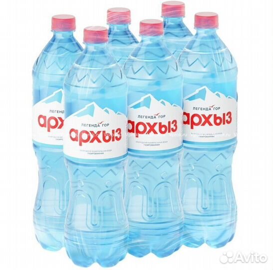 Минеральная вода Архыз Легенда гор газ 1,5л