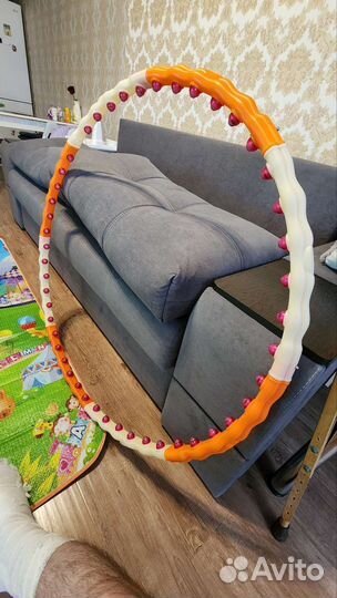 Обруч массажный Health Hoop Magnetic 1,2 кг