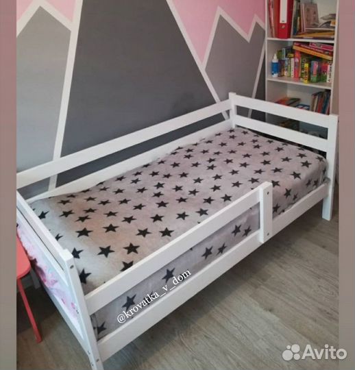 Кроватка Софа детская белая 2С