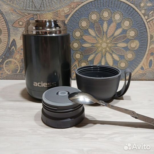 Термос для еды с широким горлом 620 мл