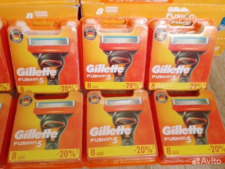 Лезвия для бритья(кассеты для бритья) Gillette