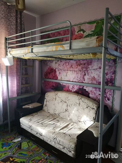 Детская кровать чердак