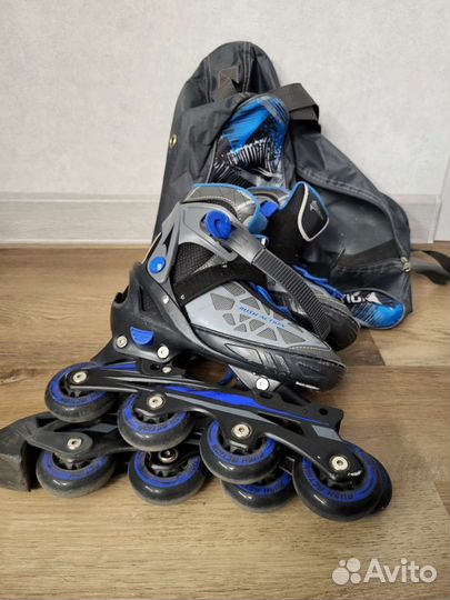 Ролики + коньки р.33-36 раздвижные