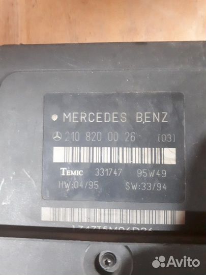 Блок комфорта 210 820 00 26 мерседес 210