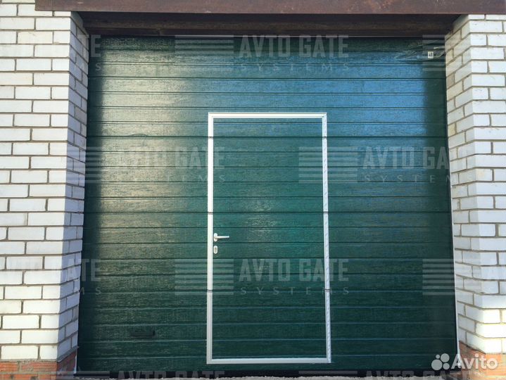 Секционные ворота