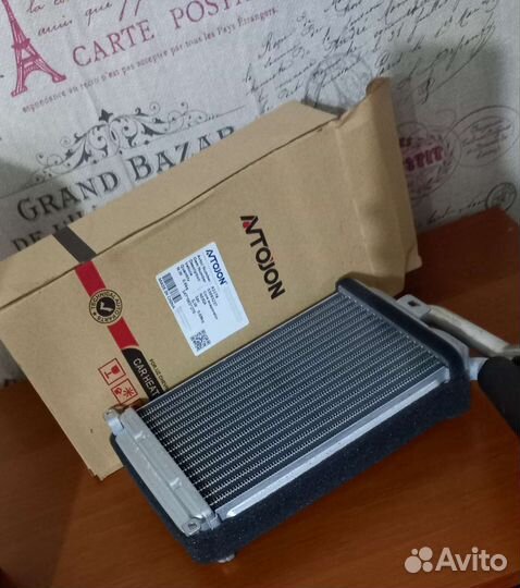 Радиатор печки nexia