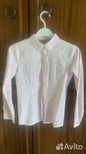 Рубашка для девочки 128