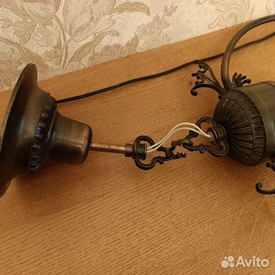 Светильник подвесной под бронзу