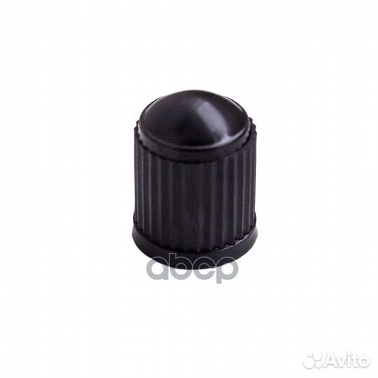 Колпачки на шинный вентиль, черные, пластик (60
