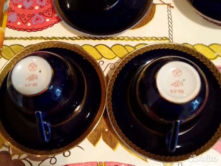 Чашка с блюдцем лфз