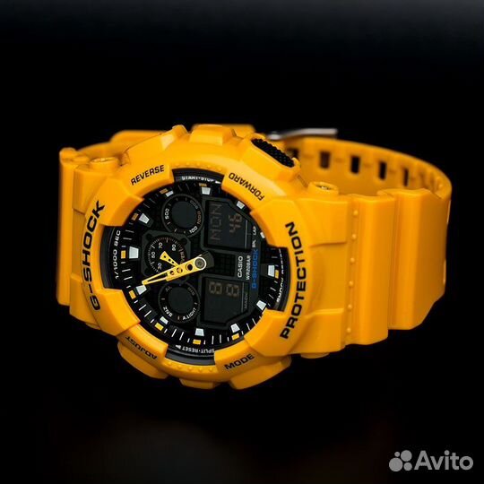 Часы Casio G-Shock GA-100A-9A (Новые)