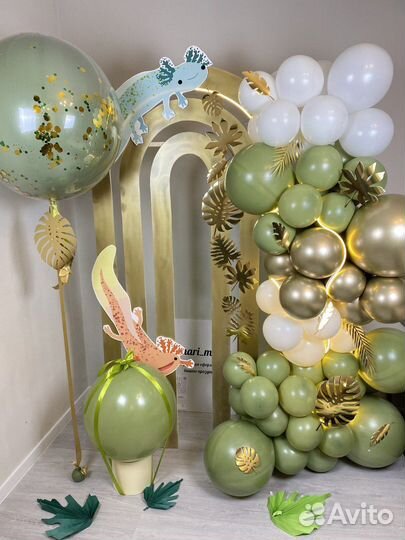 Оформление воздушными шарами