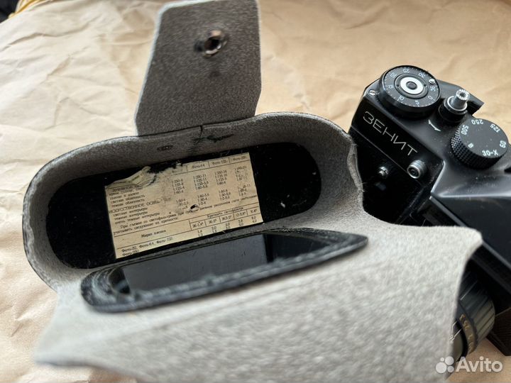 Фотоаппарат зинит ет