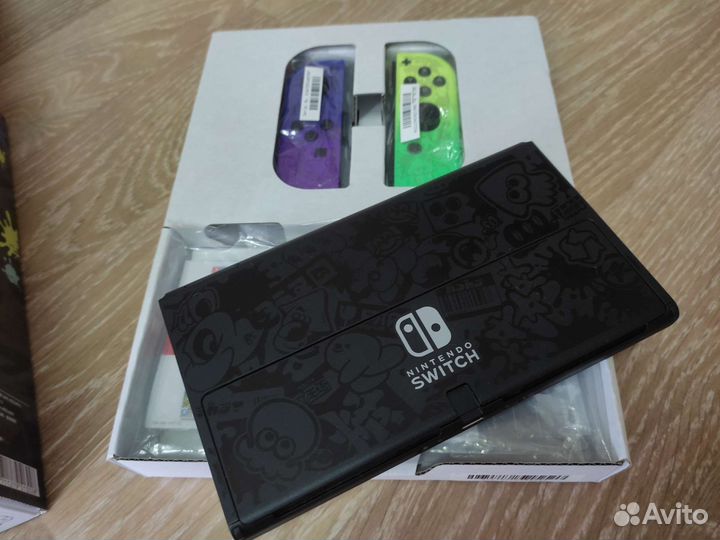 Новый Switch Oled Прошитый Чип Реболл 192gb