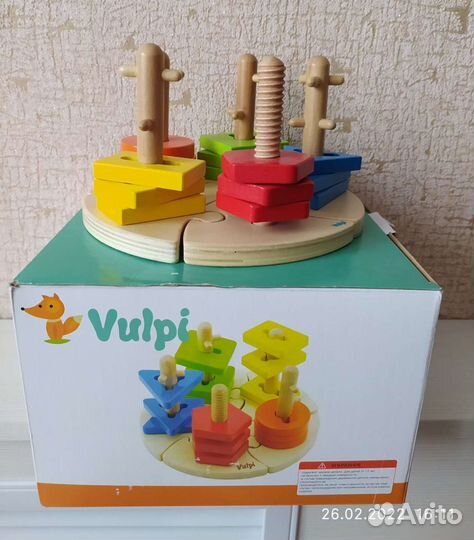 Развивающие игрушки для малыша 1-2 года