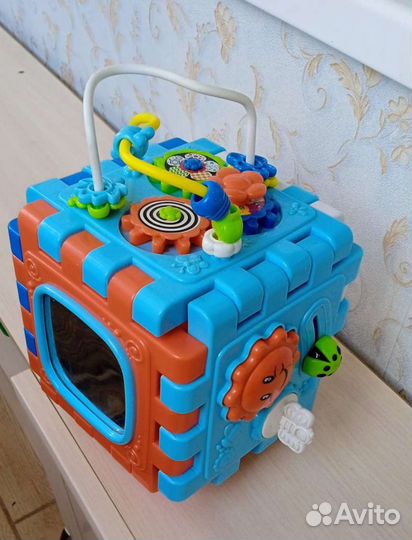 Куб-сортер, кубики, конструктор