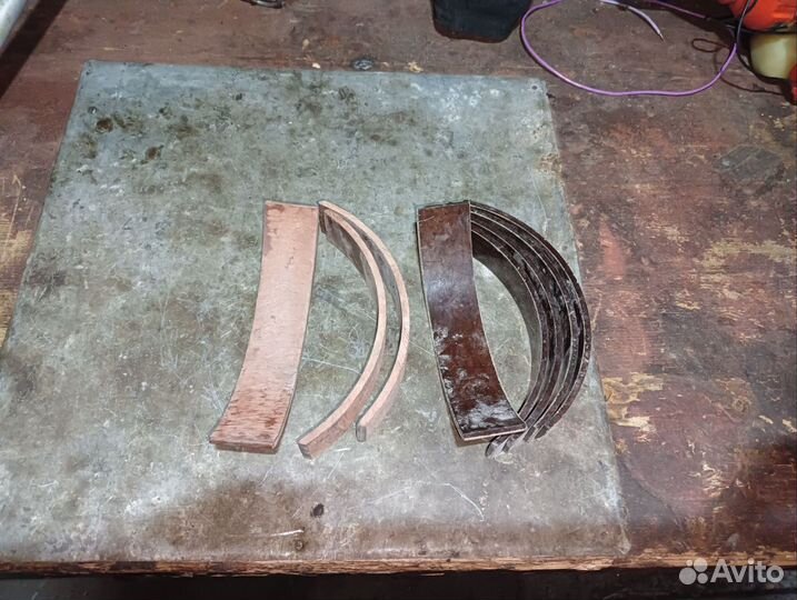 Накладки тормозных колодок заз 968