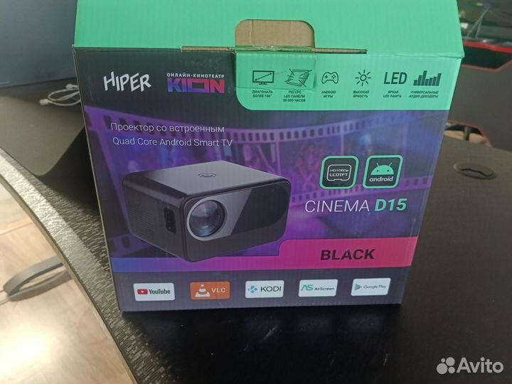 Проектор hiper cinema D15 black