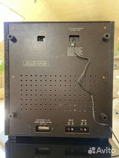 Катушечная дека akai 646