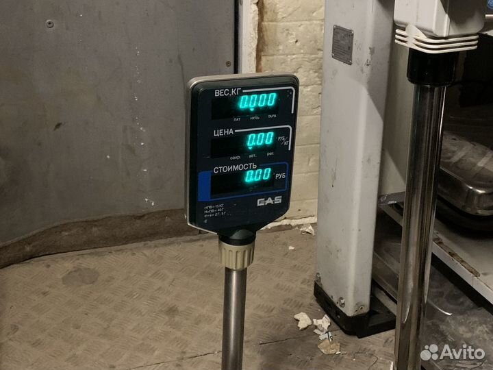 Весы с печатью этикеток Cas Lp 15R (vs 1.6)