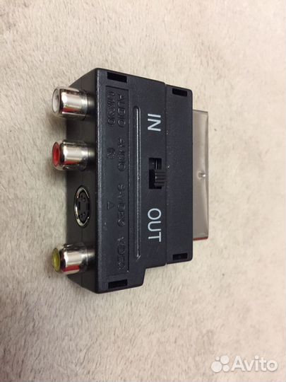 Переходник AV тюльпан- skart