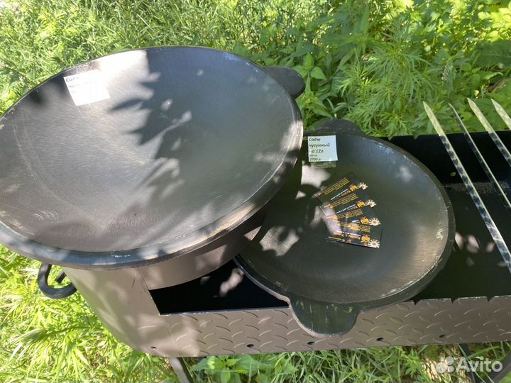 Чугунная сковорода садж