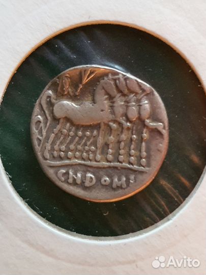 Монета Римская республика (Domitia)