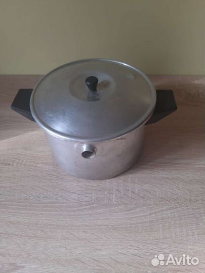Кастрюля пароварка алюминиевая